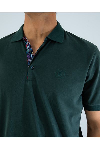 Walker London MEN'S POLO NECK T-SHIRT