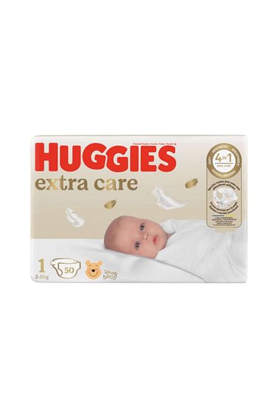 Huggies 50 Scutece Extra Care Nr. 1 2-5 Kg