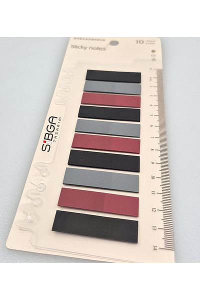 sibga tasarım Transparent Colored Postit Post-it Post It.Bookmark Bookmark Postit Sticker Note Paper 200 Sheets