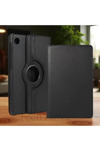 TechTrove Huawei MatePad T10 ve T10S Kılıf 360 Dönebilen Standlı Pu Deri Kılıf