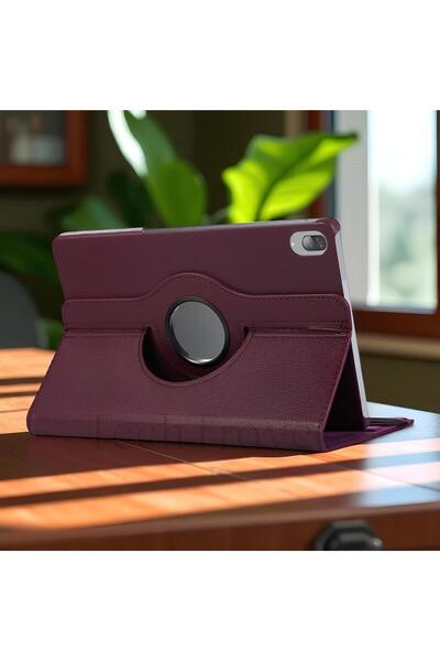 TechTrove Lenovo M10 TB-X505F Kılıf 360 Dönebilen Standlı Pu Deri Kılıf