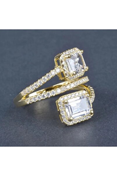 Shiklik MODA خاتم نسائي أنيق من حجر الكريستال - اكتمل أناقتك