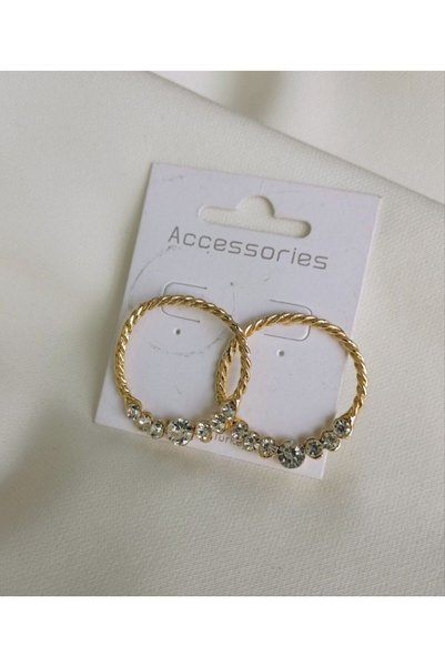 Generic Brand Stoned Earrings to Complete Your Elegance