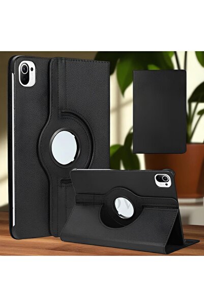 TechTrove Xiaomi Mi Pad 5 Kılıf 360 Dönebilen Standlı Pu Deri Kılıf
