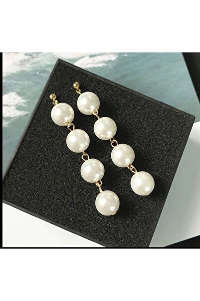 Genel Markalar Şıklığınızı Tamamlayacak Zarif İncili Küpe