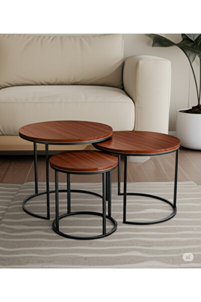 EDMONDA EV AKSESUAR EDAY 3 LÜ ORTA SEHPA