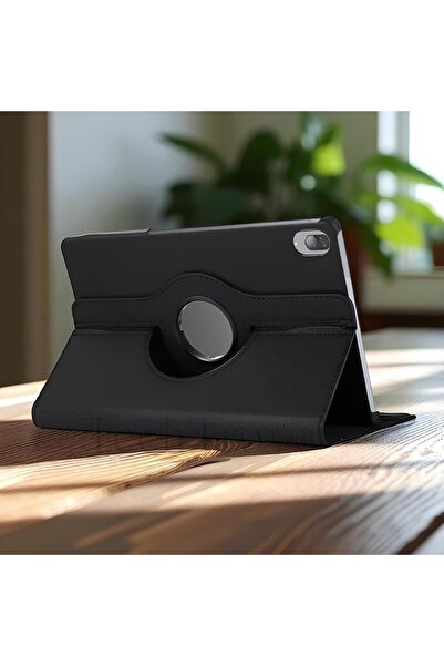 TechTrove Lenovo Tab P11 Pro 11.2" 2.Nesil Kılıf 360 Dönebilen Standlı Pu Der...
