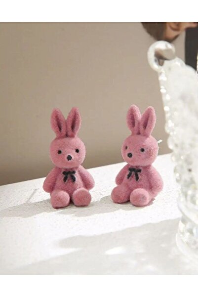 Shiklik MODA ارجع إلى طرازك مع أقراط أرنب قطيفة لطيفة