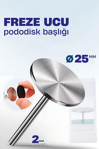 Transformacion 25 mm Pododisk Head - Pododisk Milling Bit Professional Stainless Steel 721869