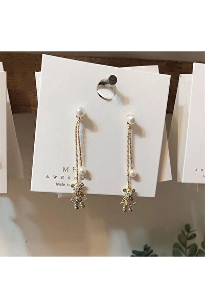 Shiklik MODA أقراط من اللؤلؤ والجواهر تجمع بين الأناقة والترفيه