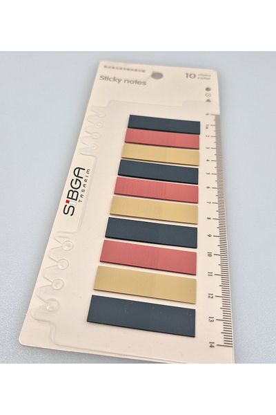 sibga tasarım Transparent Colored Postit Post-it Post It.Bookmark Bookmark Postit Sticker Note Paper 200 Sheets