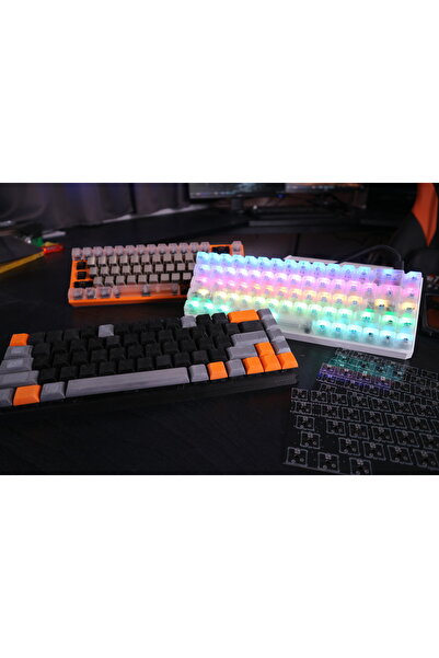 opencart Yeni 68 Tuşlu Mekanik Klavye (Sadece Plastik Aparattır!!!)