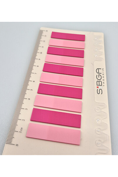 sibga tasarım Transparent Pink Postit Post-It Post It. Bookmark Bookmark Postit Sticker Note Paper 200 Sheets