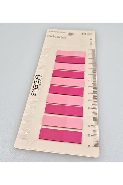 sibga tasarım Transparent Pink Postit Post-It Post It. Bookmark Bookmark Postit Sticker Note Paper 200 Sheets