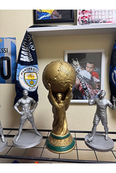 futcardstr DÜNYA KUPASI GERÇEK BOYUT 37,5 CM