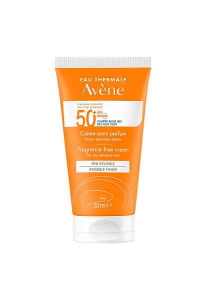 Avene Sun Cream SPF 50+ Fragrance-Free – 50 ml