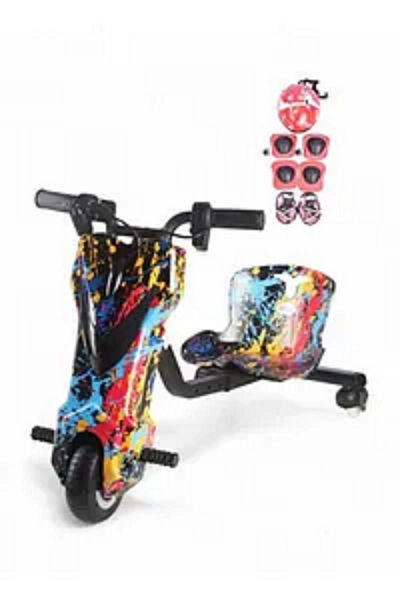 Fun Moment 36V Electric Drift Scooter with Protection Kit