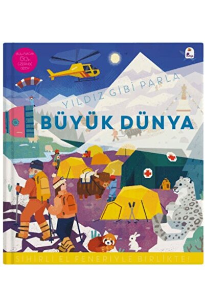 İndigo Kitap Yıldız Gibi Parla - Büyük Dünya (Sihirli El Feneriyle Birlikte)