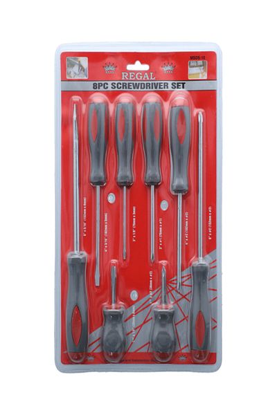 Regal Tools 8-Piece Mechanics Screwdriver Set