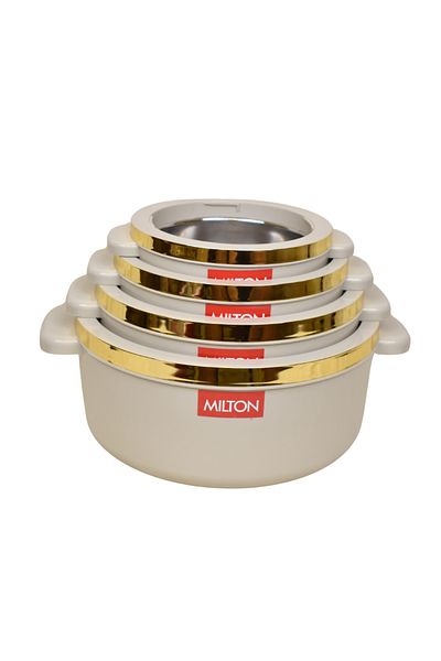 Milton 4-piece food container set, 0.5 / 1 / 1.5 / 2.5 liters