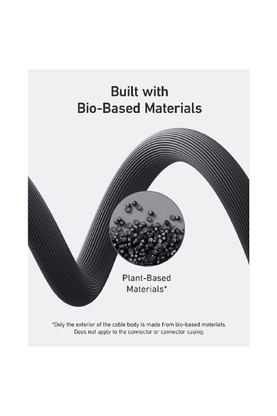 Anker 544 USB-C to USB-C Bio-Based Cable, 140 W, 3ft/0.9 m, BlackEco-Friendly High Power Cable A80F