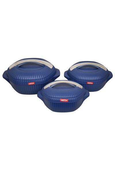 Milton 3-piece food container set 1/1.5/2.5 liters