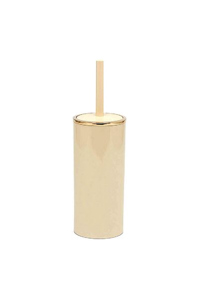 Prima Nova Lenox Glossy Finish Durable Plastic Toilet Brush and Holder