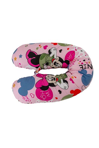 OEM Lucia 3-in-1 pregnancy pillow, Anti-allergenic, Micky Minnie model, 135x35 cm, removable cover