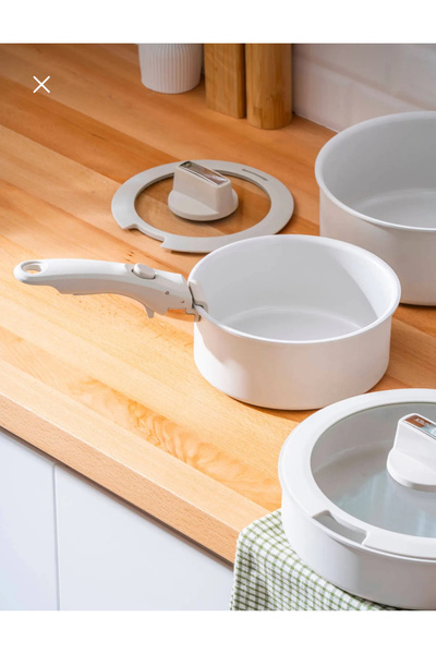 Santara Acar Uti̇mate Pro 9 Piece Tk Removable Handle Cookware Set