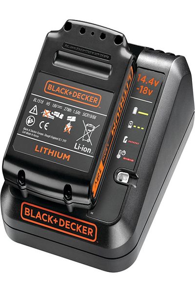 Black&Decker 14.4-18V 1A Cordless Fast Charger