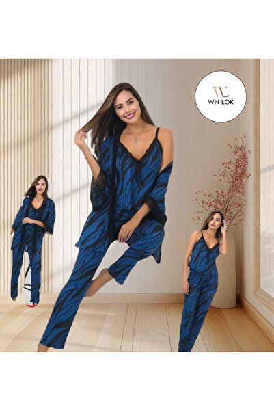 WNLOK طقم البيجامة ( التركي ال 3 قطع خامه وجوده عاليه )