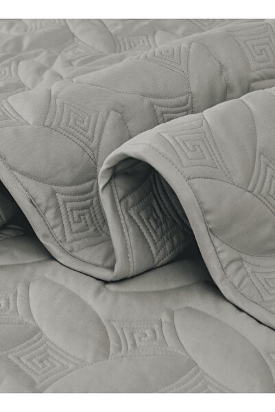 Master Home Textile Microfiber Bedspread Set Fits 160 x 200 cm Queen Size Bed 3Pcs Queen Size Compressed Comforter Set