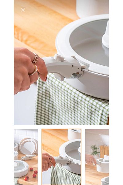 Santara Acar Uti̇mate Pro 9 Piece Tk Removable Handle Cookware Set