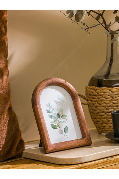 LC Waikiki Brown Decorative Wooden Photo Frame 17 cm