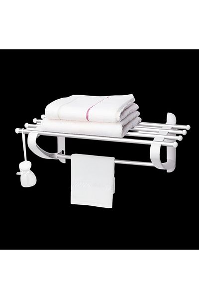 Prima Nova Wall Mounted Sturdy High-Quality Aluminium Towel Holder Rack