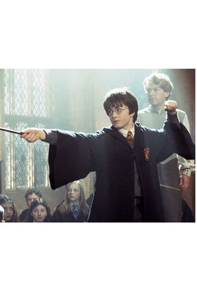 EarthKeepers Harry Potter Steel Wand, Classic, Black/Brown, THK®