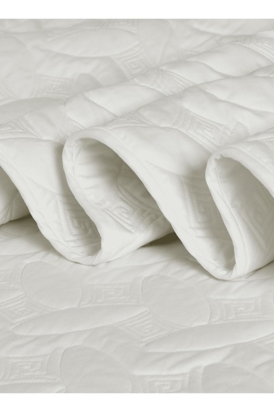 Master Home Textile Microfiber Bedspread Set Fits 160 x 200 cm Queen Size Bed 3Pcs Queen Size Compressed Comforter Set