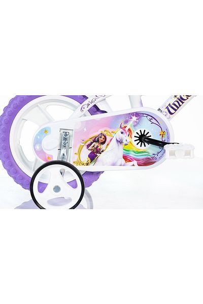Dino Bikes Bicicleta pentru copii Unicorn Academy DB-612GL-UA Dino Bikes, 12 inch