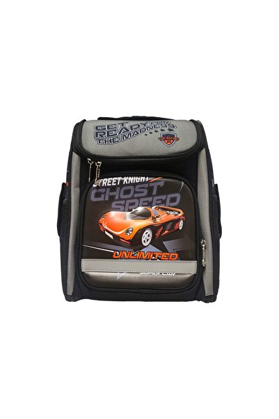 Yaygan - School Backpack, Black, Ghost Speed, 38x31x14cm