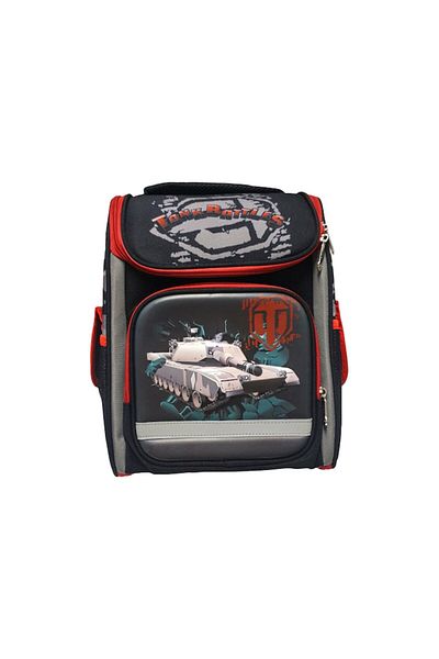 Yaygan Rucsac pentru scolari, negru, Tank Battles, 38x31x14cm