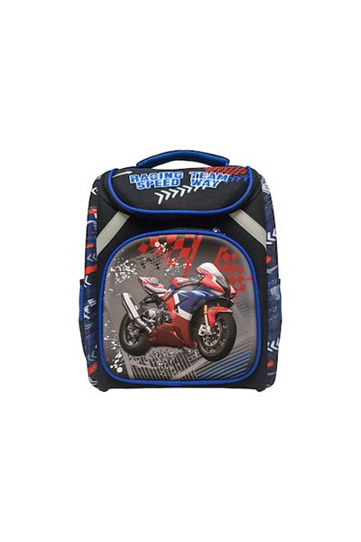 Yaygan Rucksack for Schoolchildren, Yaygan, Black, Racing Team, 38x31x14cm