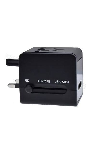 Biki Universal Travel Adapter, Multi-Country Conversion Plugs for Travel Abroad, International