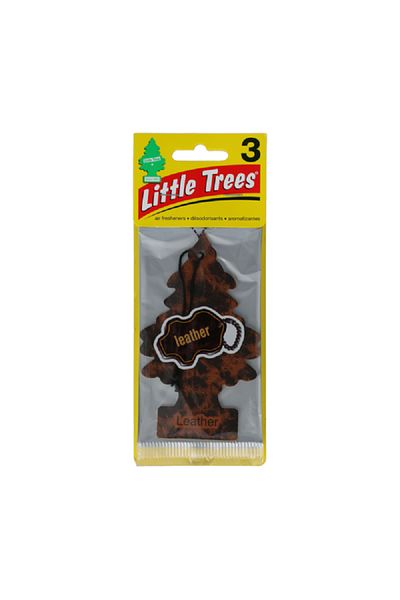 Little Trees 3-Piece Leather Air Freshener Tree Hang Card