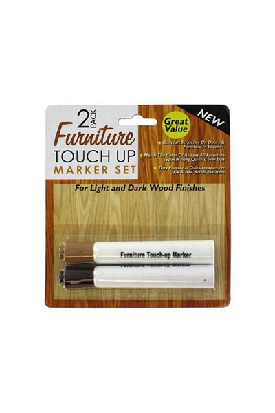Kole Wooden Furniture Touch Up Marker Set Light and Dark Wood