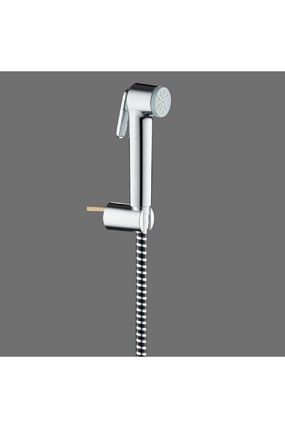 Voli Easy Installation Hassle-Free Adjustable Shattaf Set for Bathroom Chrome 120cm