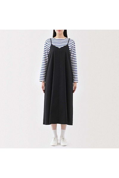 Muji Quick Dry Broadcloth Camisole Dress