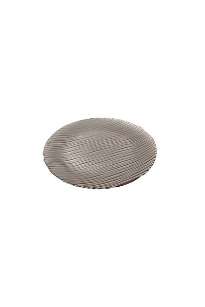 Generic Luxury glass serving plate, 100% Turkish made. Diameter: 28 cm. To decorate your table with a touch of elegance.