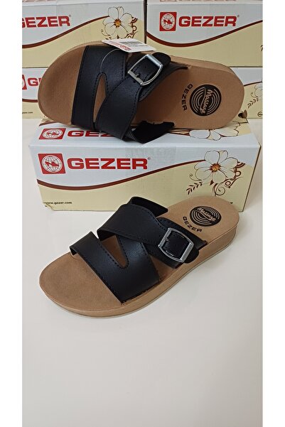 GEZER Yazlık Rahat Masaj Taban Kadın Sandalet Terlik