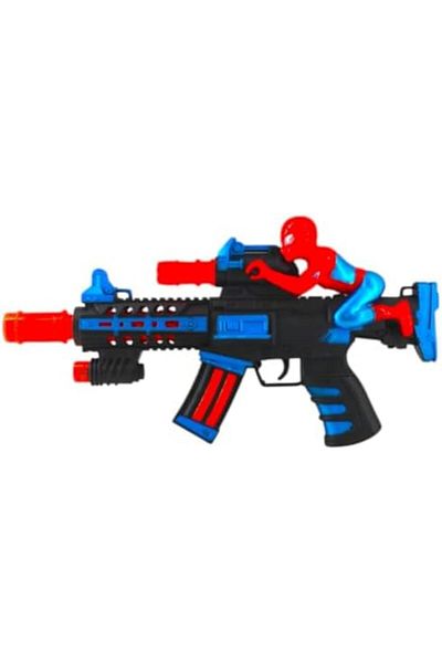 Toybox Lightweight Combat Revolver with Sound and Light Design, 40×20×10 cm, Multicolor