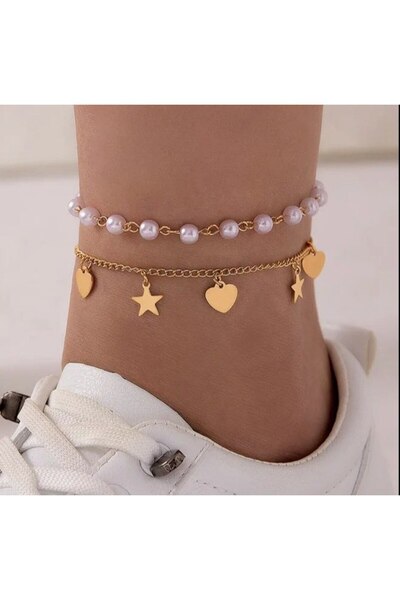Shiklik MODA Elegant Pearl Chain Anklet - Complete Your Elegance